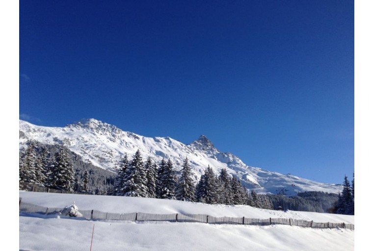 Skiing for the first time